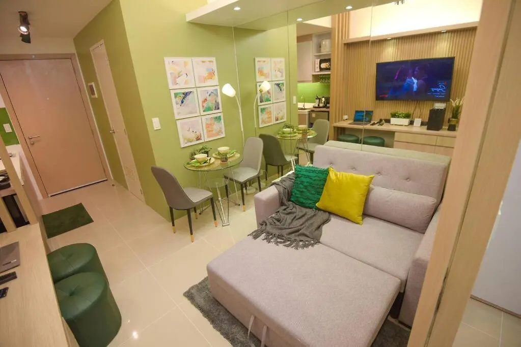 Luxe & Cozy 1Br Apt With Netflix/Pool/Mall/Cinema Apartamento Manila 0*,  Filipinas