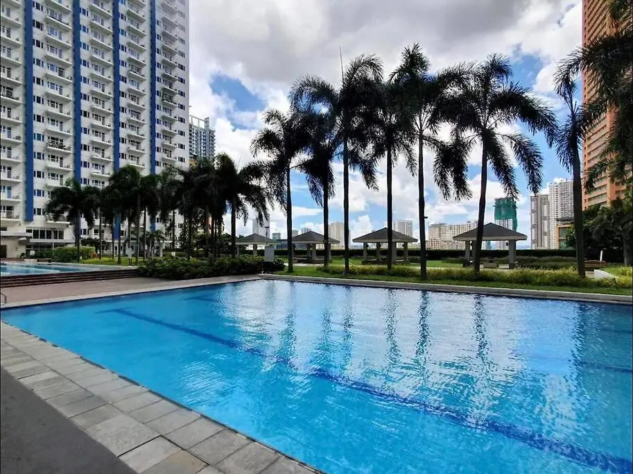 Luxe & Cozy 1Br Apt With Netflix/Pool/Mall/Cinema Apartamento Manila